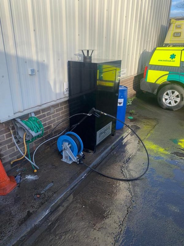 Servicing a Hot Water Diesel Pressure Washer Columbus UK, Darlington
