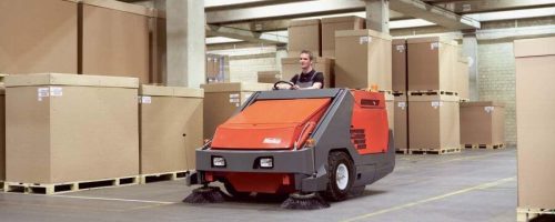 Hako Large Indoor Outdoor Sweeper